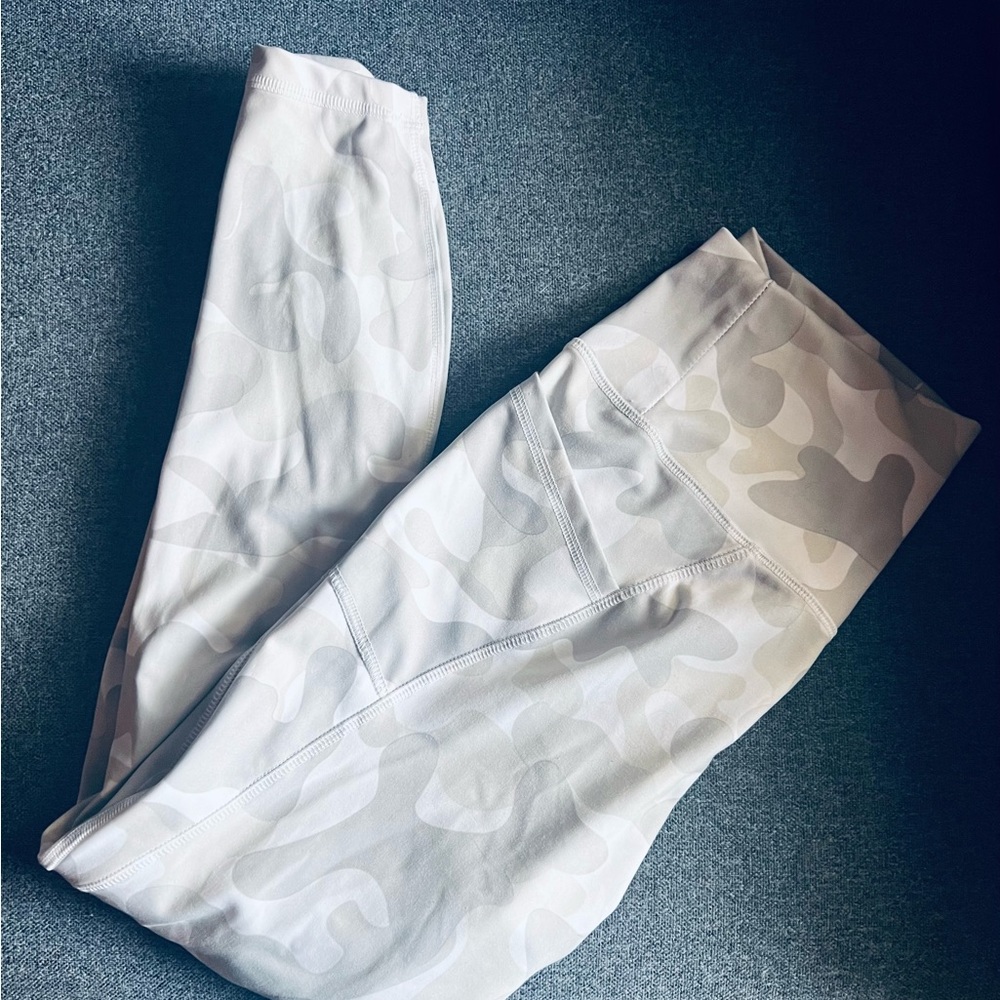 Tan Camo Active Leggings
